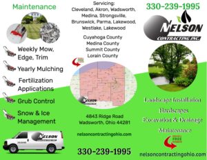 nelson contracting Wadsworth, Cleveland, Akron Landscaping